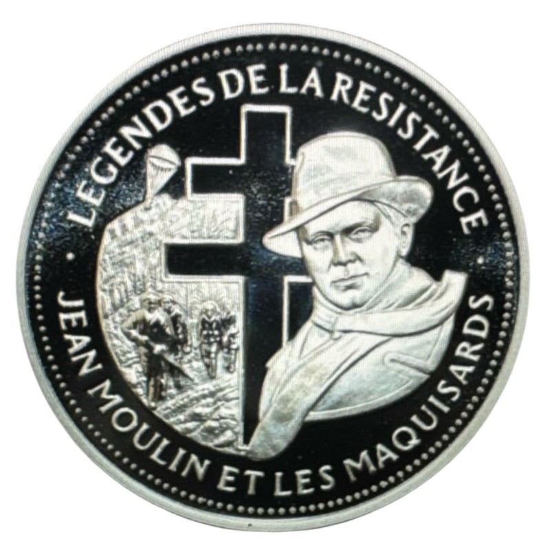 Médaille - Le serment de Koufra - 2 mars 1941 - argent 20g 0,999 