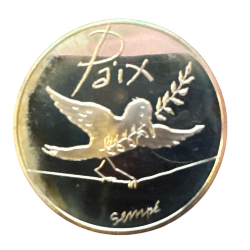 50 Euro Paix/Sempé - 2014 - Automne/Hiver - argent