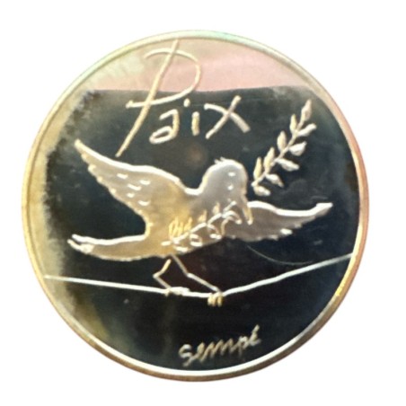 50 Euro Paix/Sempé - 2014 - Automne/Hiver - argent