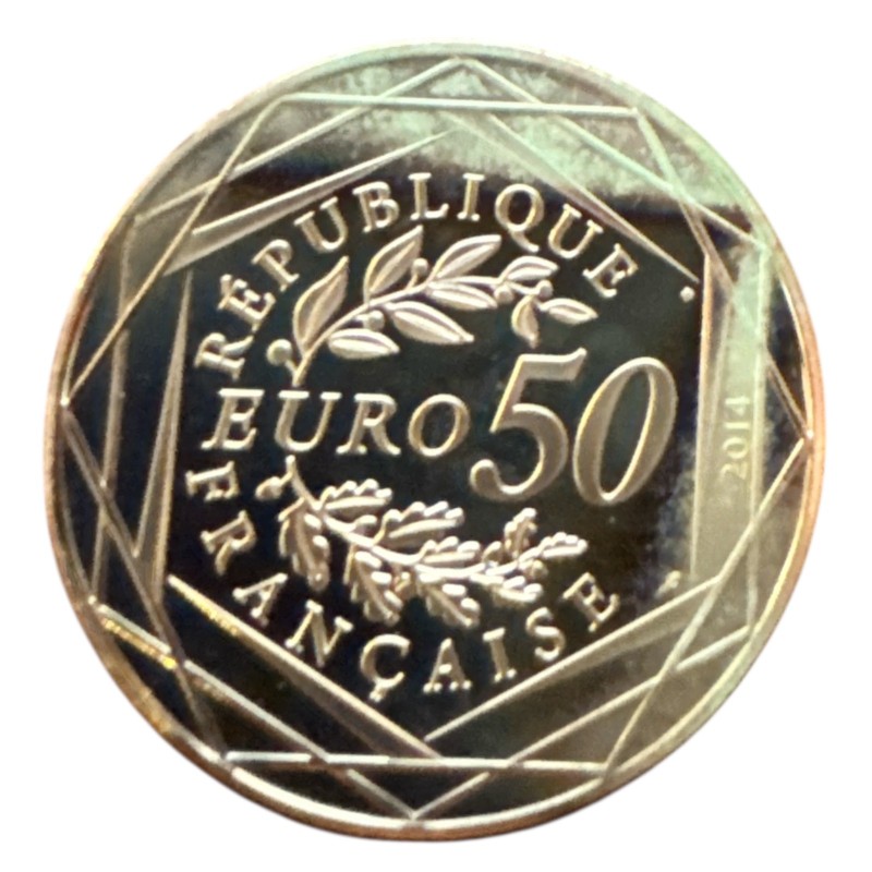 50 Euro Paix/Sempé - 2014 - Automne/Hiver - argent