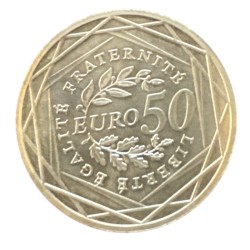50 Euro 2010 - Argent - 100.000 ex - sans étui 2