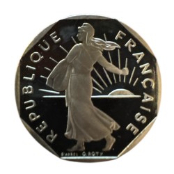 2 Francs Semeuse - 1991 - Belle épreuve - Neuf 2