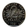 2 Francs Semeuse - 1991 - Belle épreuve - Neuf