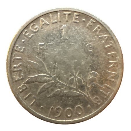 1 Franc Semeuse - 1900 - argent - TB