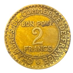 2 Francs 1927 - Chambre de commerce - TB 2