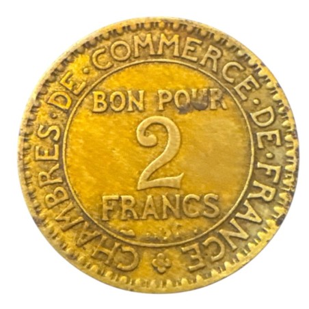 2 Francs 1927 - Chambre de commerce - TB