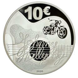 10 Euro 2020 - Johnny Halliday - argent BE 2