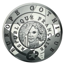 10 Euro 2020 - La France époque gothique - argent Belle épreuve 2
