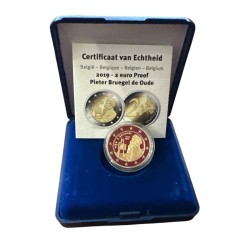 2 Euro Belgique 2019 - Pieter Bruegel - Belle épreuve
