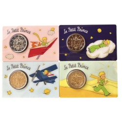 4 X Coincard - 2 Euro 2026 - Le Petit Prince - Brillant universel