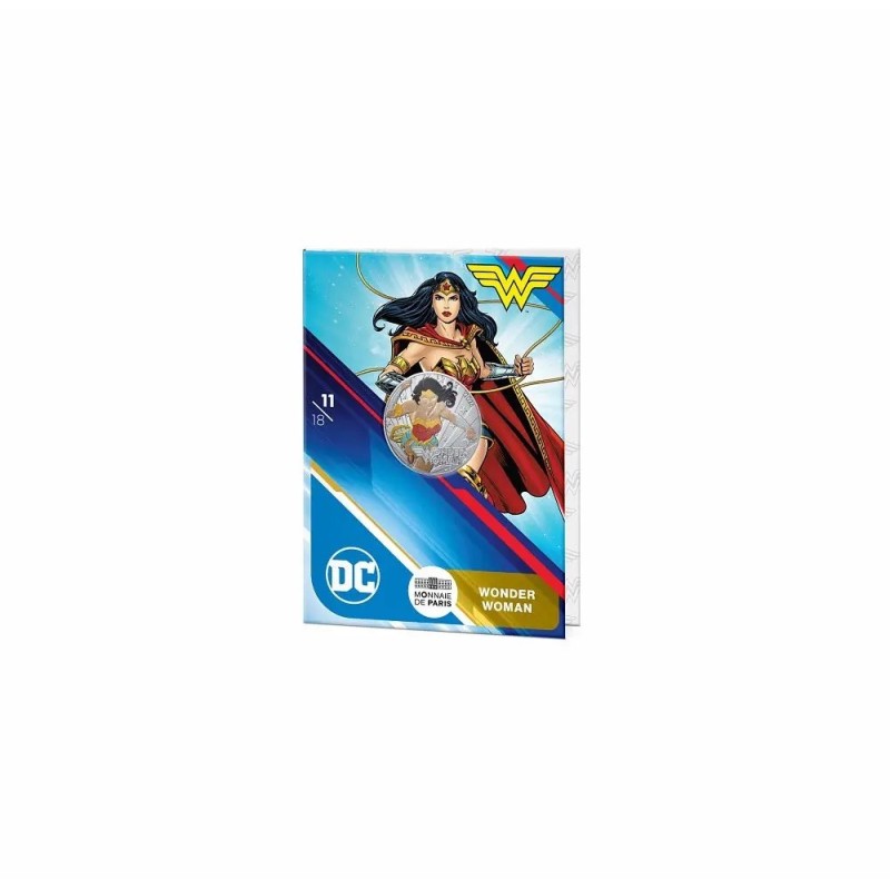 10 Euro 2025 - Wonder woman N°11/18 - DC Comics - argent Brillant Universel