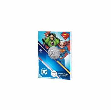 10 Euro 2025 - Superman et Lex luthor N°12/18 - DC Comics - argent Brillant Universel