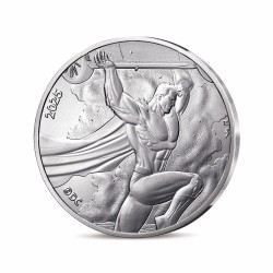 10 Euro 2025 - Superman l'homme d'acier N°13/18 - DC Comics - argent Brillant Universel