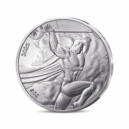 10 Euro 2025 - Superman l'homme d'acier N°13/18 - DC Comics - argent Brillant Universel