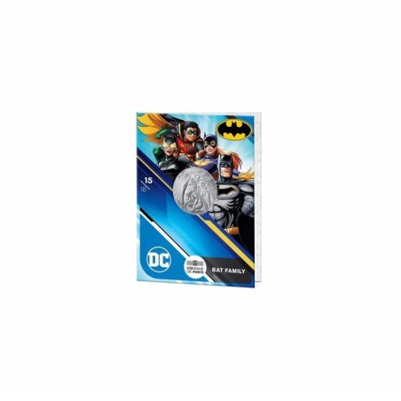 10 Euro 2025 - Bat Familly N°15/18 - DC Comics - argent Brillant Universel