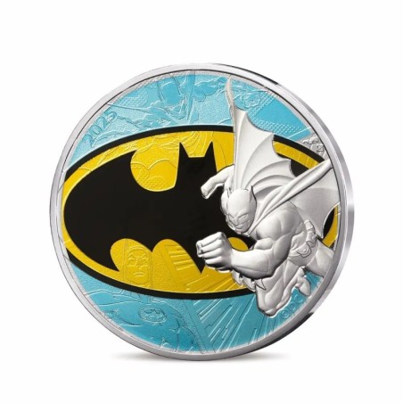 10 Euro 2025 - Batman N°16/18 - DC Comics - argent Brillant Universel