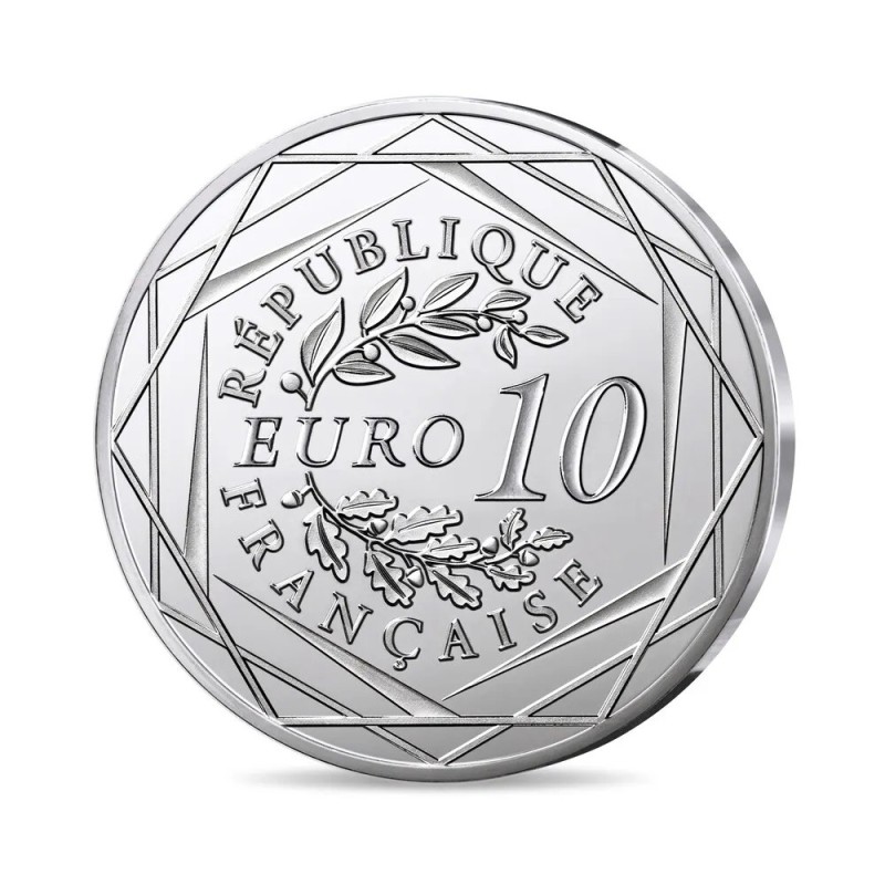 10 Euro 2025 - Superman - DC Comics - argent Brillant Universel