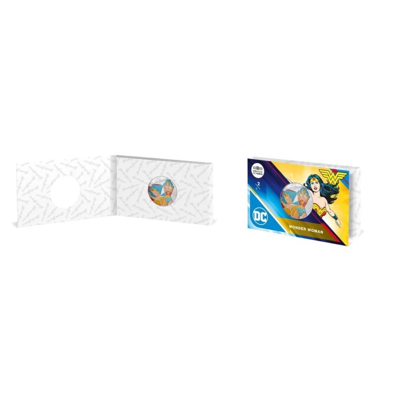 50 Euro 2025 - Wonder woman N°2/4 - DC Comics - argent Brillant Universel