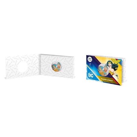 50 Euro 2025 - Wonder woman N°2/4 - DC Comics - argent Brillant Universel