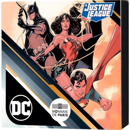 100 Euro 2025 - Justice league - DC Comics - argent Brillant Universel