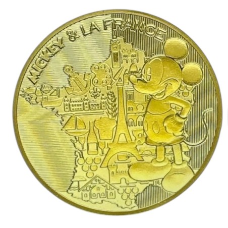 200 Euro Or - Mickey et la France - 2018 - Or 3g 0,999 - 20.000 ex