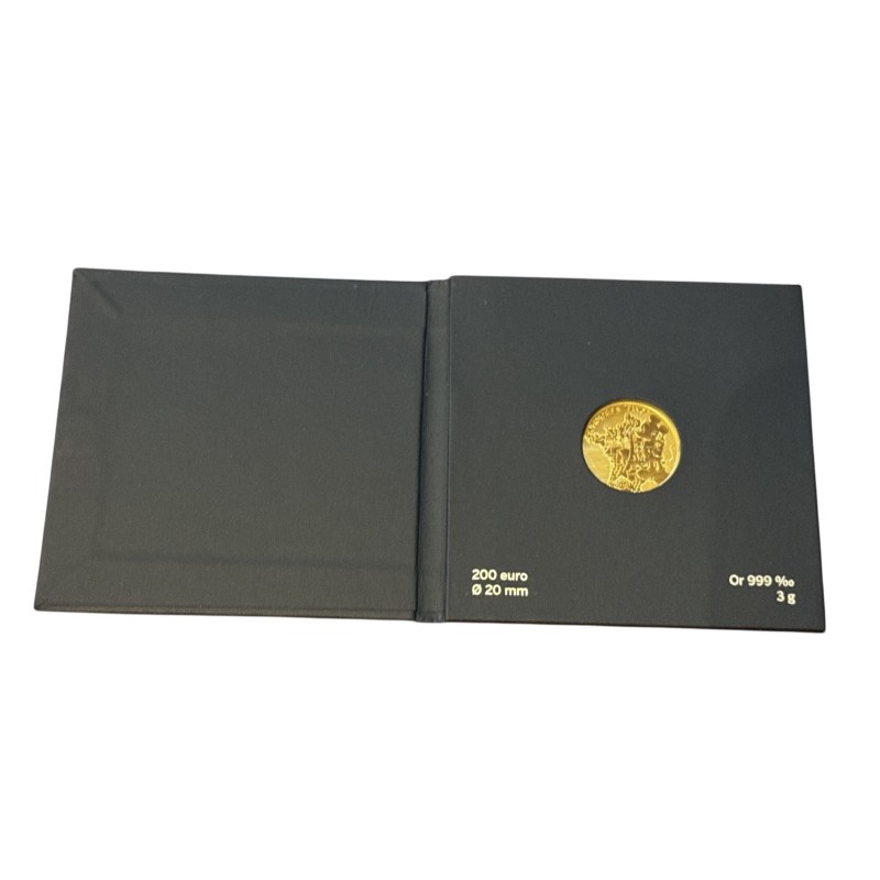 200 Euro Or - Mickey et la France - 2018 - Or 3g 0,999 - 20.000 ex