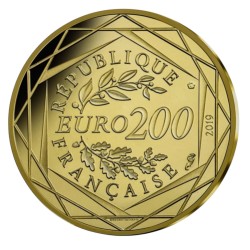 200 Euro Or - Pièce d'Histoire - 2019 - Or 3g 0,999 - 20.000 ex 2