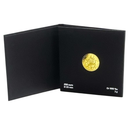 200 Euro Or - Pièce d'Histoire - 2019 - Or 3g 0,999 - 20.000 ex