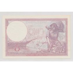 5 Francs Violet - 24.10.1928 2