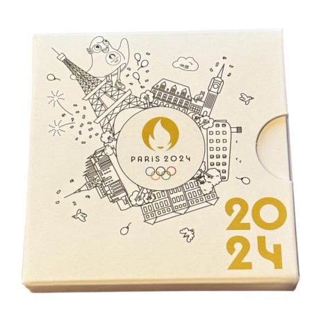 250 Euro Or - Arc de triomphe et Phryge - JO Paris 2024 - 10.000 ex