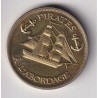 Médaille - Pirate à l'abordage - la chasse au trésor - 33mm