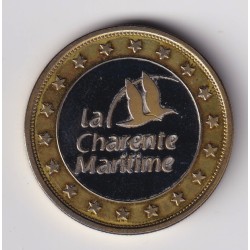Medaille - Charente maritime - bi-métallique - 33mm 2