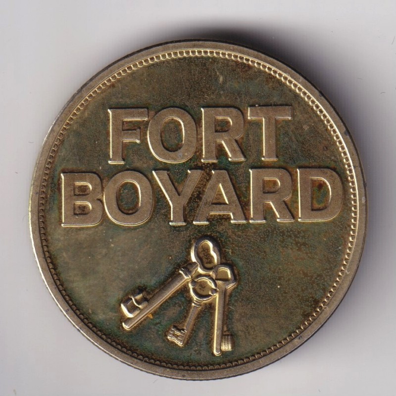 Medaille - Fort boyard et les clés - 33mm