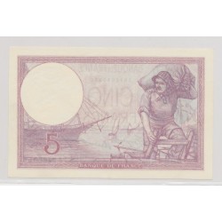5 Francs Violet - 20.04.1933 2