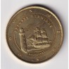 Dept17 - Frégate Hermione - La Fayette - boussole et sans date - 34mm - Médailles et patrimoine