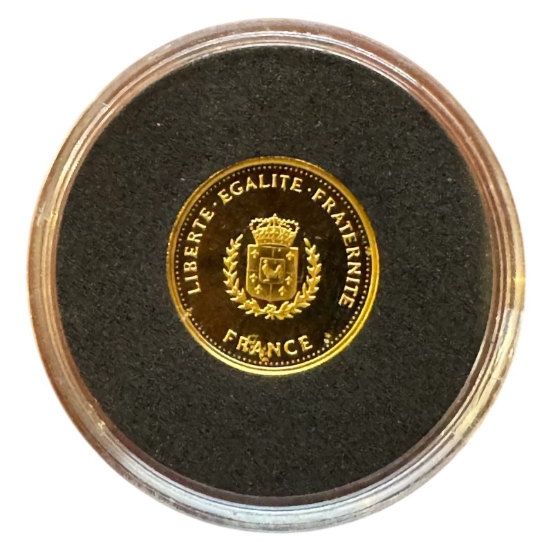 Médaille - Marie Curie - Or 1,23g 0,999 - FDC