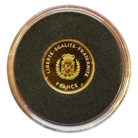 Médaille - Marie Curie - Or 1,23g 0,999 - FDC