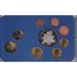 Finlande - Série 8 monnaies - 2008 - 1 cent à 2 Euro + 1 Médaille en couleur - 50.000 ex 2