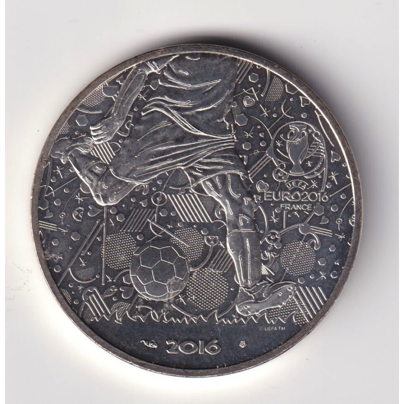 10 Euro 2016 - UEFA Euro - argent 17g 0,333 - SPL