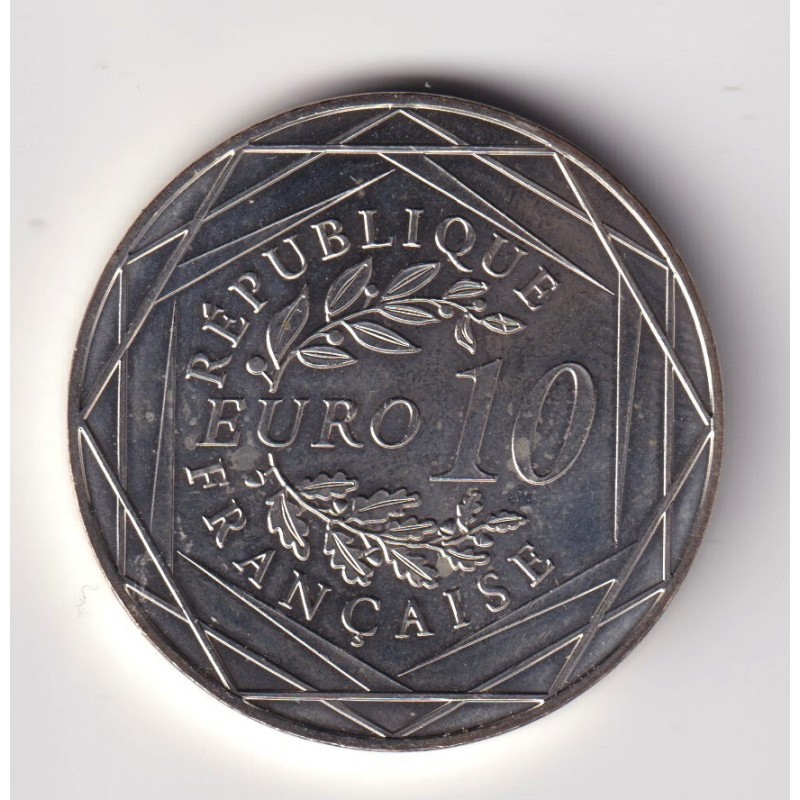 10 Euro 2016 - UEFA Euro - argent 17g 0,333 - SPL