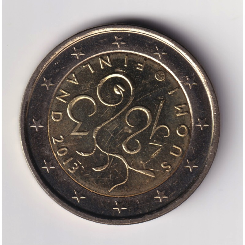 2€ Finlande 2013 - 150ème anniversaire du parlement de 1863
