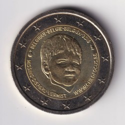Belgique - 2 Euro 2016 - Organisation child focus