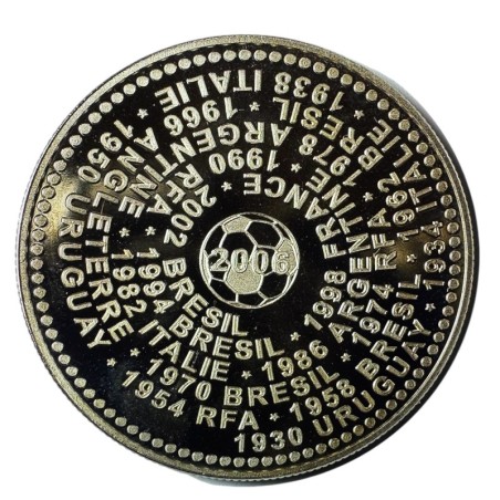 Médaille - Coupe du monde - Allemagne 2006 - cupronickel - 41mm