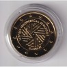 2€ Lettonie 2015 - présidence de l'union européenne - finition dorée