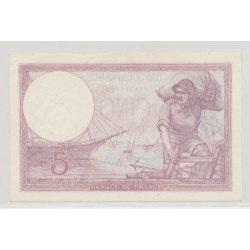 5 Francs Violet - 1.06.1933 2