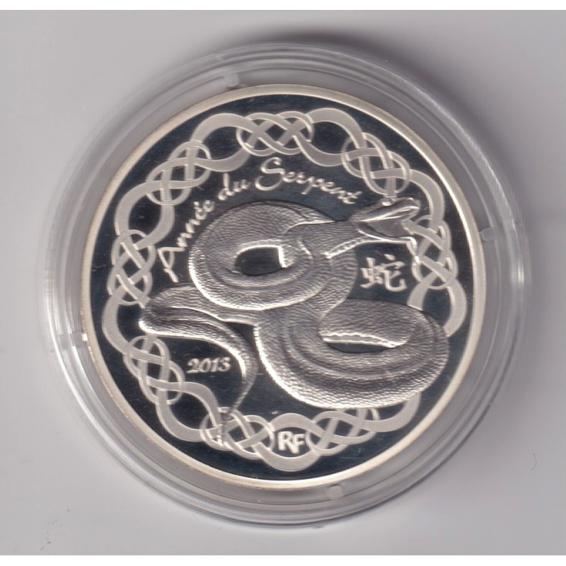 10 Euro 2013 - Année du Serpent/Fables de la Fontaine - argent