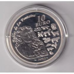 10 Euro 2013 - Année du Serpent/Fables de la Fontaine - argent 2