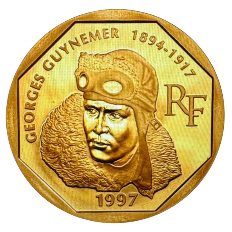 500 Francs Or - André Malraux - 1997 - Or 17g 0,920 - Belle épreuve 