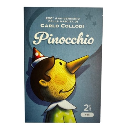Italie - 2 Euro 2026 - les Aventures de Pinocchio - Brillant Universel