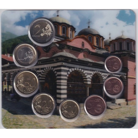 Bulgarie - Coffret Brillant universel 2026 - 1 Cent à 2 Euro